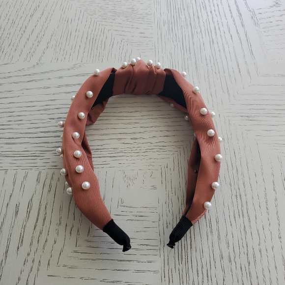 Copper Pearl Headband - Picture 2 of 3